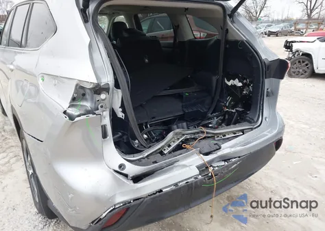 2025 Toyota Highlander Hybrid Xle из США, поврежденный, VIN 5TDKBRCH7SS649321